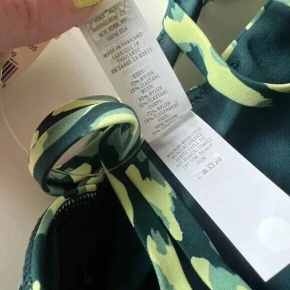 NWT Aerie Offline Goals Stretch Medium Support Sports Bra Printed Size Medium M - Picture 7 of 9